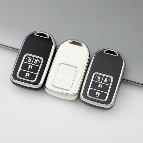 Sliver TPU Car Key Cover For Honda Key Protect Case