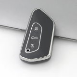 Sliver TPU Car Key Cover For Volkswagen Key Protect Case