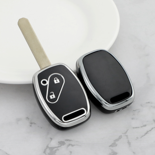 Sliver TPU Car Key Cover For Honda Key Protect Case
