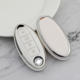 Sliver TPU Car Key Cover For Nissan Key Protect Case