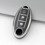 Sliver TPU Car Key Cover For Nissan Key Protect Case
