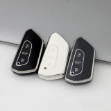 Sliver TPU Car Key Cover For Volkswagen Key Protect Case