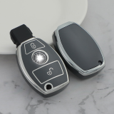 Sliver TPU Car Key Cover For Benz Key Protect Case
