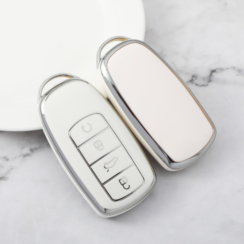 Sliver TPU Car Key Cover For Chery Key Protect Case