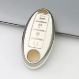 Sliver TPU Car Key Cover For Nissan Key Protect Case