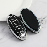 Sliver TPU Car Key Cover For Nissan Key Protect Case