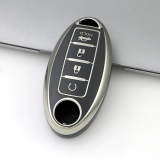 Sliver TPU Car Key Cover For Nissan Key Protect Case