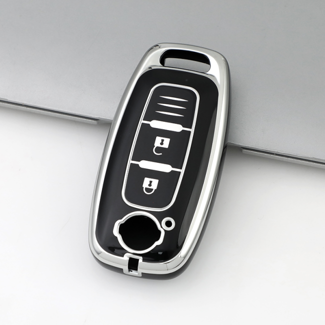 Sliver TPU Car Key Cover For Nissan Key Protect Case