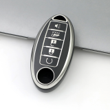 Sliver TPU Car Key Cover For Nissan Key Protect Case