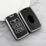Sliver TPU Car Key Cover For Landrover Key Protect Case