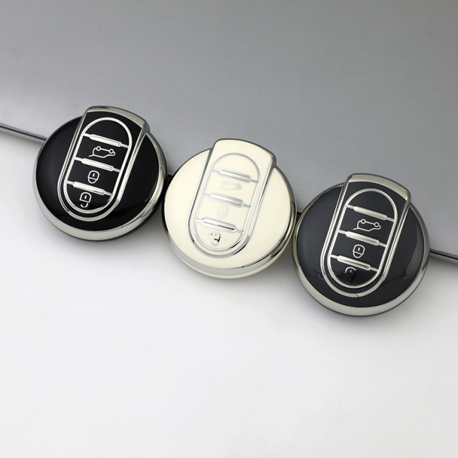 Sliver TPU Car Key Cover For BMW Key Protect Case