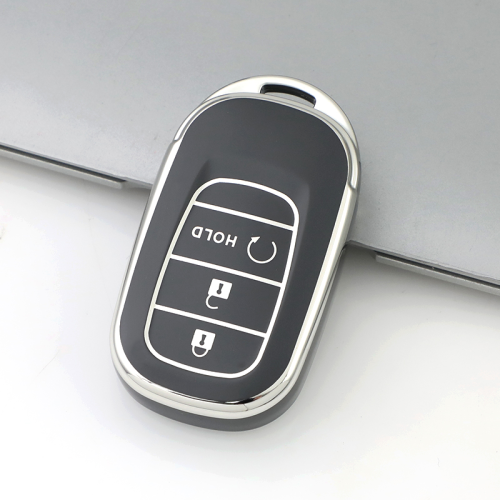 Sliver TPU Car Key Cover For Honda Key Protect Case