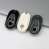 Sliver TPU Car Key Cover For Benz Key Protect Case