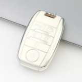 Sliver TPU Car Key Cover For Kia Key Protect Case