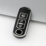 Sliver TPU Car Key Cover For Mazda Key Protect Case
