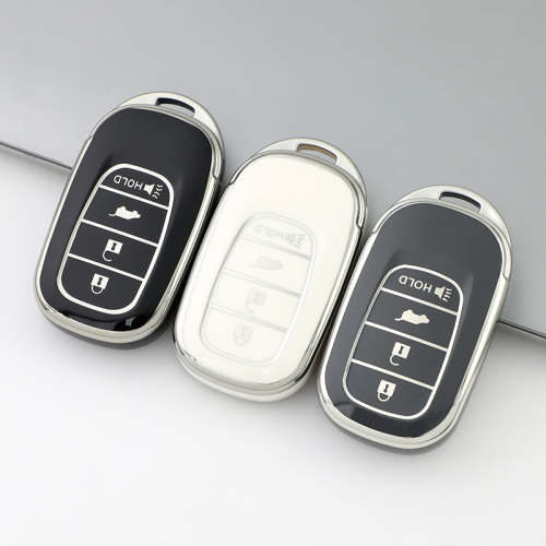 Sliver TPU Car Key Cover For Honda Key Protect Case