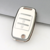 Sliver TPU Car Key Cover For Kia Key Protect Case