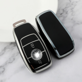 Sliver TPU Car Key Cover For Benz Key Protect Case