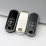 Sliver TPU Car Key Cover For Mazda Key Protect Case