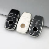 Sliver TPU Car Key Cover For Benz Key Protect Case