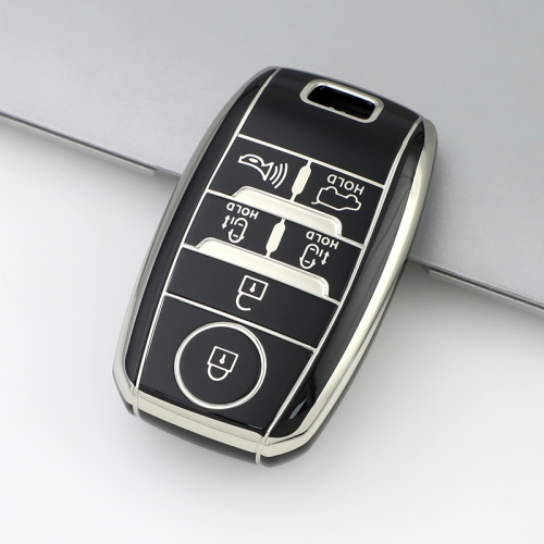 Sliver TPU Car Key Cover For Kia Key Protect Case