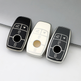 Sliver TPU Car Key Cover For Benz Key Protect Case