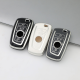 Sliver TPU Car Key Cover For BMW Key Protect Case
