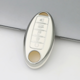 Sliver TPU Car Key Cover For Nissan Key Protect Case