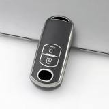 Sliver TPU Car Key Cover For Mazda Key Protect Case
