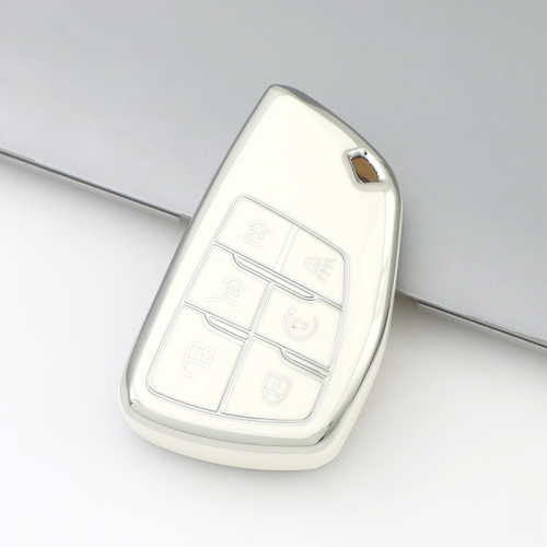Sliver TPU Car Key Cover For Buick Key Protect Case