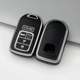 Sliver TPU Car Key Cover For Honda Key Protect Case