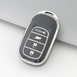 Sliver TPU Car Key Cover For Honda Key Protect Case