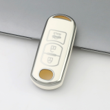 Sliver TPU Car Key Cover For Mazda Key Protect Case