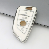 Sliver TPU Car Key Cover For BMW Key Protect Case