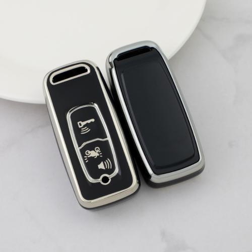 Sliver TPU Car Key Cover For Honda Key Protect Case
