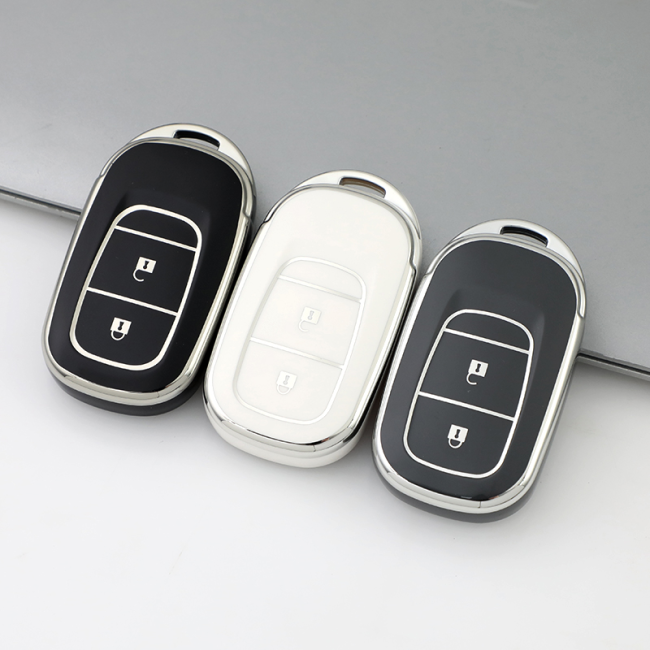 Sliver TPU Car Key Cover For Honda Key Protect Case
