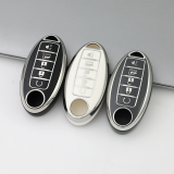 Sliver TPU Car Key Cover For Nissan Key Protect Case