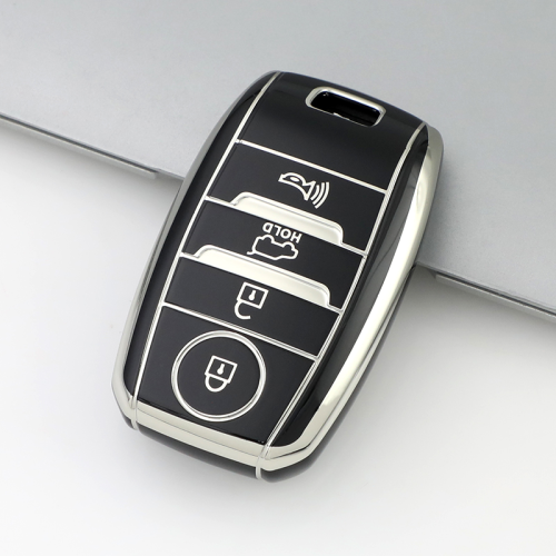 Sliver TPU Car Key Cover For Kia Key Protect Case