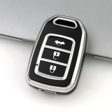 Sliver TPU Car Key Cover For Honda Key Protect Case