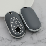 Sliver TPU Car Key Cover For Benz Key Protect Case
