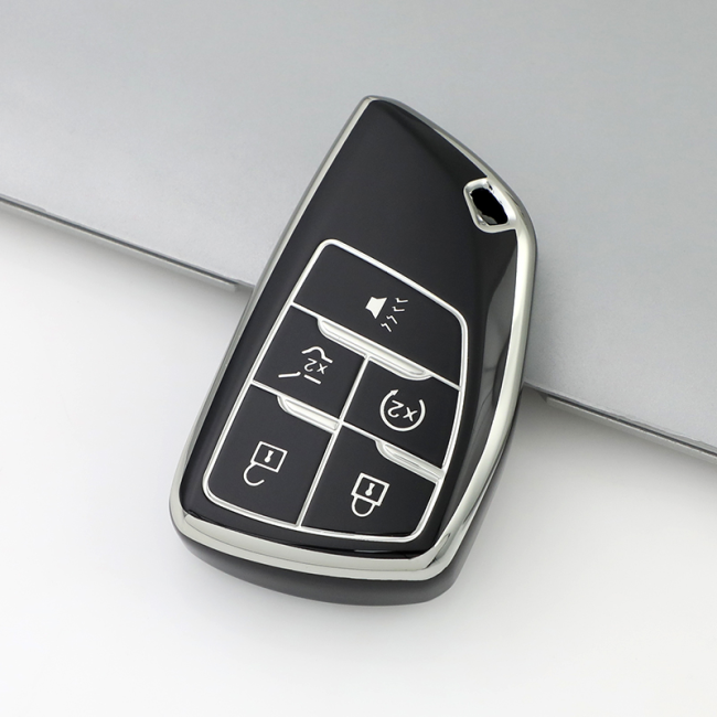 Sliver TPU Car Key Cover For Buick Key Protect Case