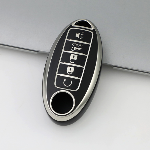 Sliver TPU Car Key Cover For Nissan Key Protect Case