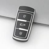 Sliver TPU Car Key Cover For Volkswagen Key Protect Case