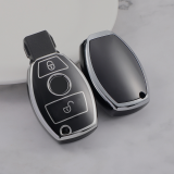 Sliver TPU Car Key Cover For Benz Key Protect Case