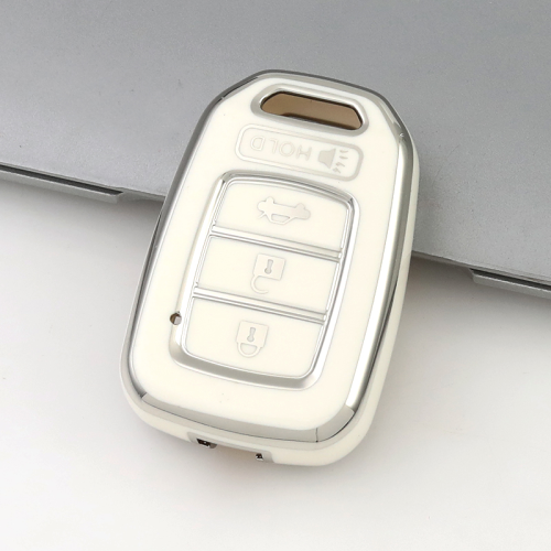 Sliver TPU Car Key Cover For Honda Key Protect Case
