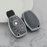 Sliver TPU Car Key Cover For Benz Key Protect Case