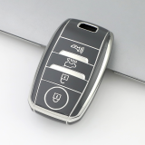 Sliver TPU Car Key Cover For Kia Key Protect Case