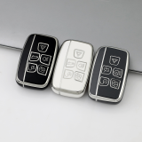 Sliver TPU Car Key Cover For Landrover Key Protect Case