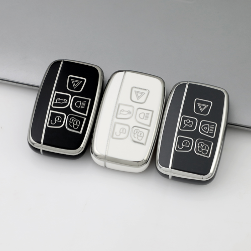 Sliver TPU Car Key Cover For Landrover Key Protect Case