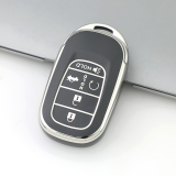 Sliver TPU Car Key Cover For Honda Key Protect Case